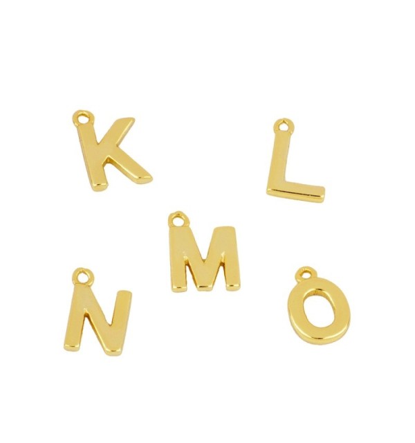 LETRA CHARM GOLD| Bymarta.es