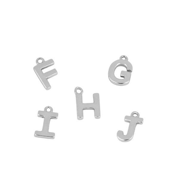 LETRA CHARM SILVER| Bymarta.es