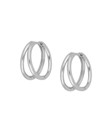 Pendiente aro, disponible en plata de primera ley