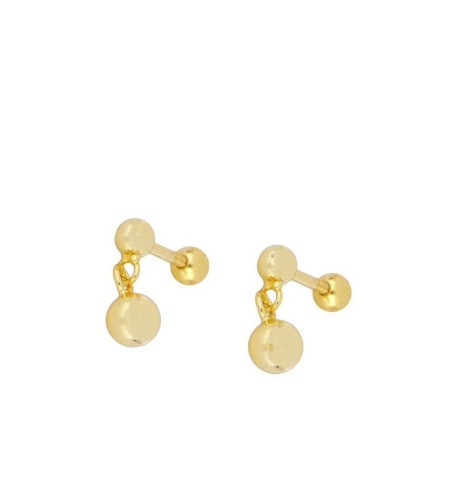 EARRING HAIMI PIERCING GOLD | Bymarta.es