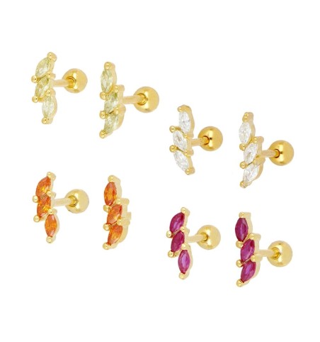 EARRING ANUSH PIERCING GOLD | Bymarta.es