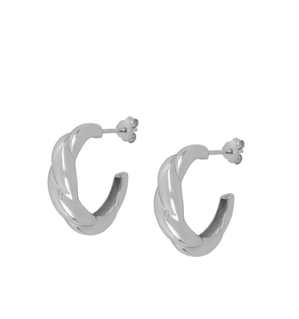 PENDIENTE SACHA SILVER| Bymarta.es