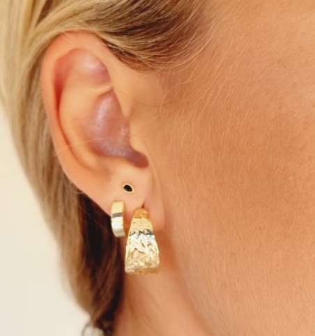 EARRING COLETTE PIERCING GOLD | Bymarta.es