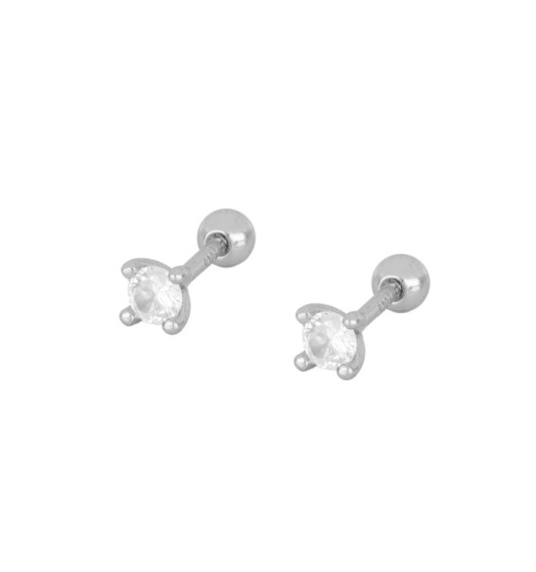 EARRING PITY PIERCING SILVER | Bymarta.es