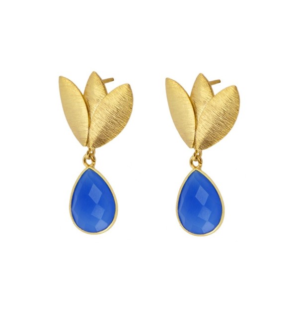 EARRING MOIRA GOLD | Bymarta.es