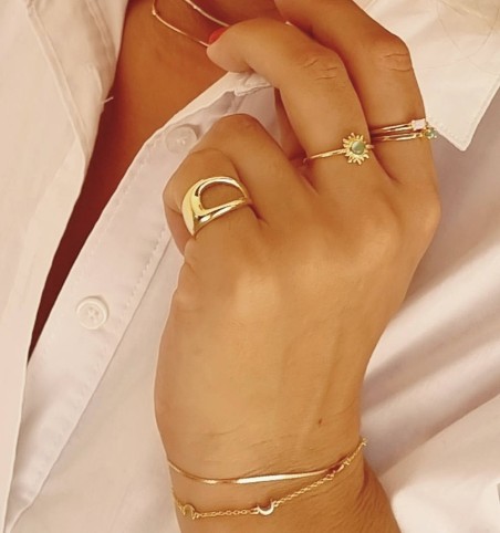 RING FIORGINA GOLD | Bymarta.es