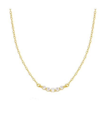 NECKLACE JANET GOLD| Bymarta.es