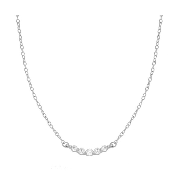 COLLAR DE PLATA Y CIRCONITAS