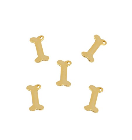 BONE CHARM GOLD | Bymarta.es