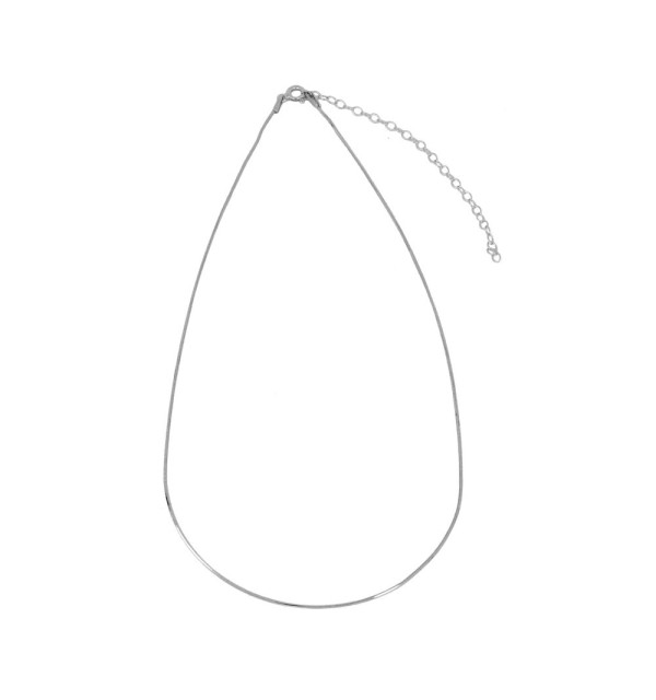 NECKLACE EIZA SILVER| Bymarta.es