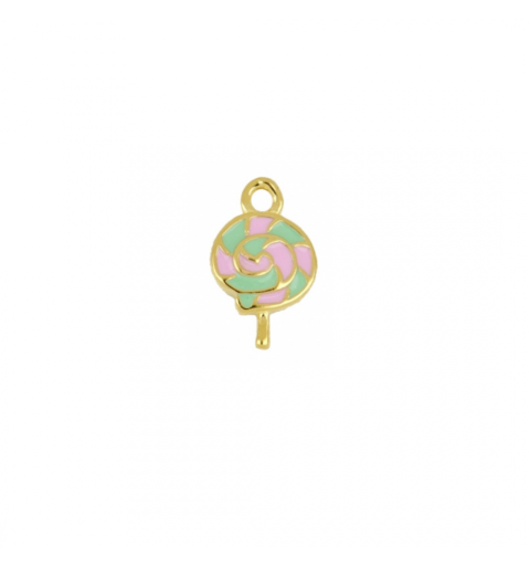 LOLLIPOP CHARM GOLD | Bymarta.es