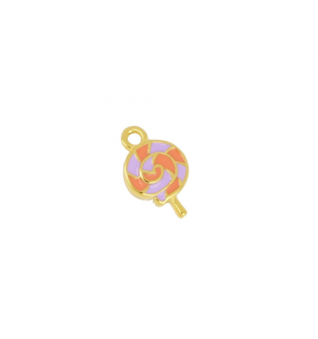 LOLLIPOP CHARM GOLD | Bymarta.es