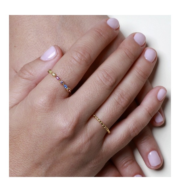 RING ORIANE GOLD | Bymarta.es