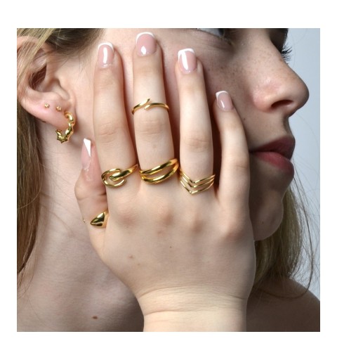 ANILLO QUEILA GOLD| Bymarta.es 2