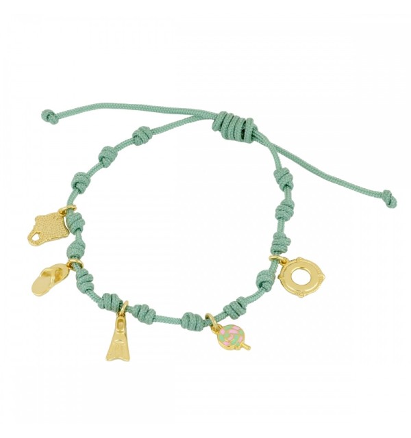 FLIP FLOP CHARM GOLD | Bymarta.es