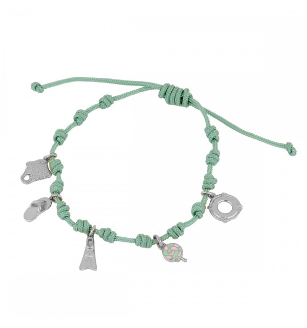 FLIP FLOP CHARM SILVER | Bymarta.es