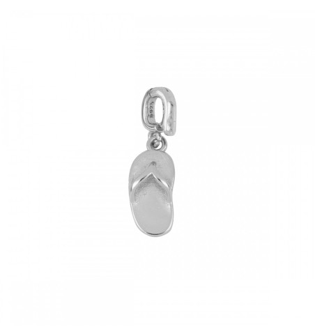 FLIP FLOP CHARM SILVER | Bymarta.es
