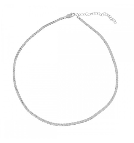 COLLAR AINTZA SILVER | Bymarta.es