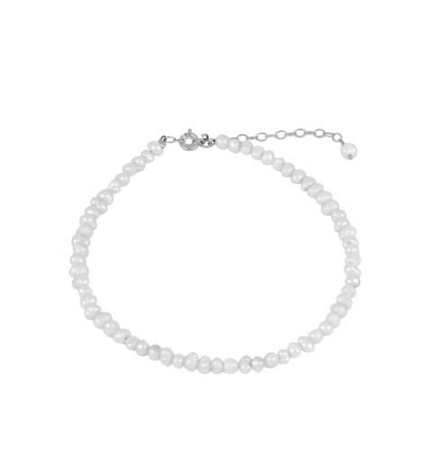 TOBILLERA CRISTEL SILVER | Bymarta.es