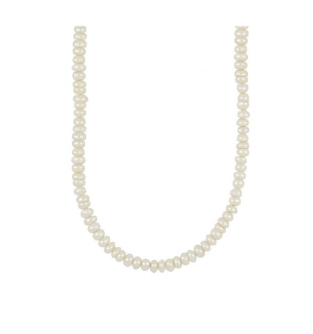 NECKLACE CRISTEL SILVER| Bymarta.es