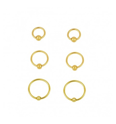 EARRING JANA GOLD | Bymarta.es