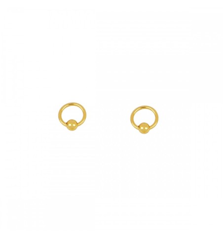 EARRING JANA GOLD | Bymarta.es