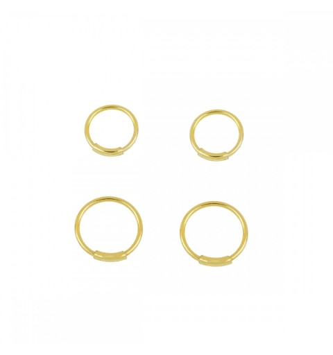 EARRING MENA GOLD | Bymarta.es