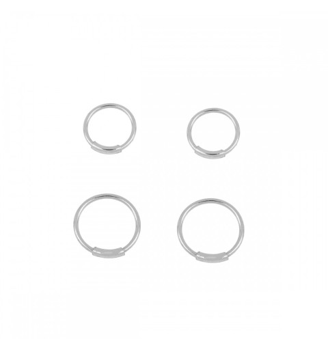 PENDIENTES MENA SILVER| Bymarta.es