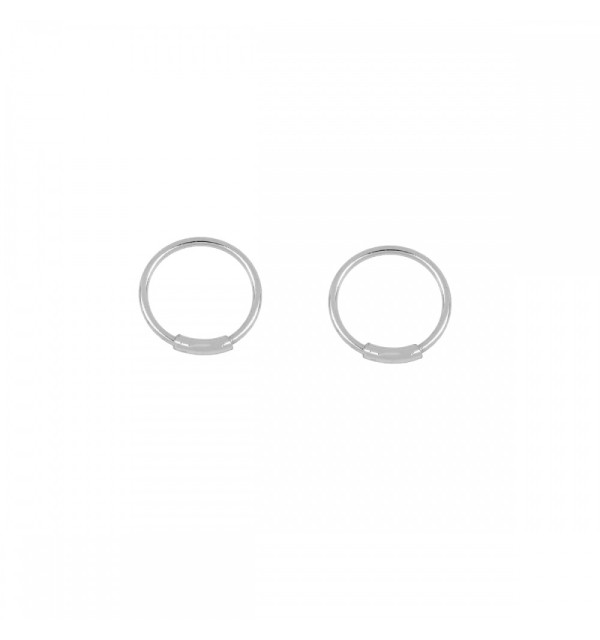 EARRING MENA SILVER | Bymarta.es