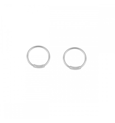 EARRING MENA SILVER | Bymarta.es