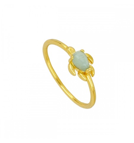 ANILLO RIOMAR BLUE GOLD| Bymarta.es
