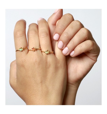 ANILLO RIOMAR ORANGE GOLD| Bymarta.es