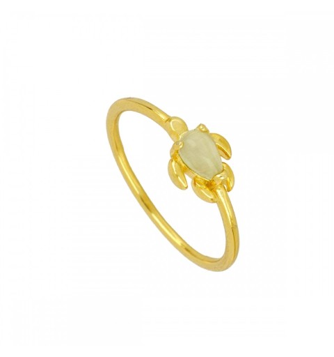 ANILLO RIOMAR GREEN GOLD| Bymarta.es