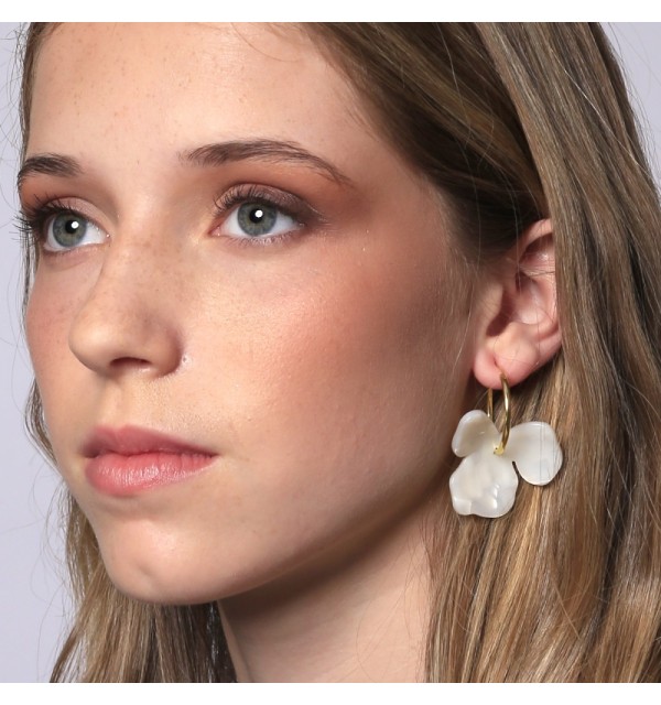 EARRING DALIA GOLD | Bymarta.es