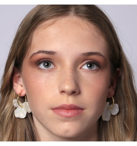 EARRING DALIA GOLD | Bymarta.es