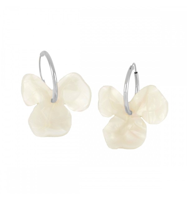 EARRING DALIA SILVER | Bymarta.es