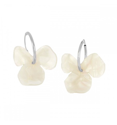 EARRING DALIA SILVER | Bymarta.es