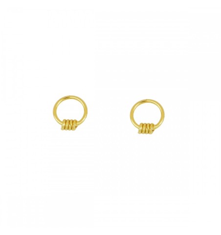 PENDIENTES RUE GOLD| Bymarta.es