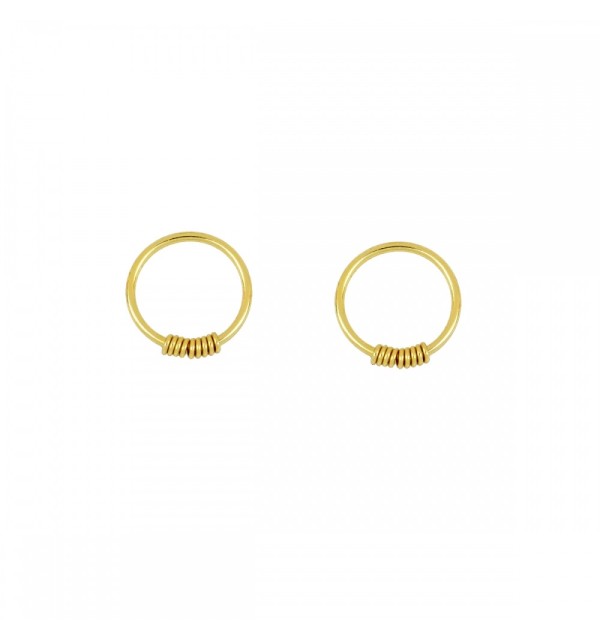 PENDIENTES RUE GOLD| Bymarta.es