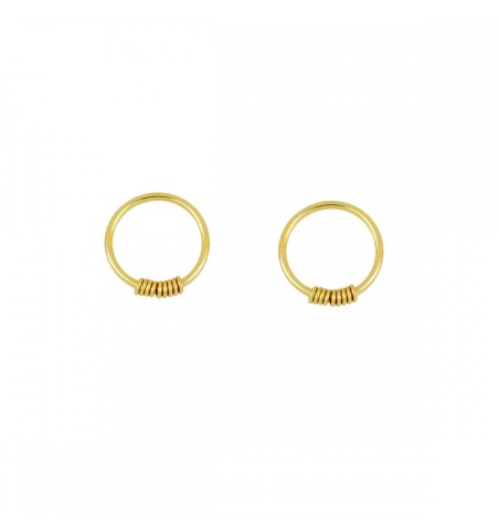 PENDIENTES RUE GOLD| Bymarta.es