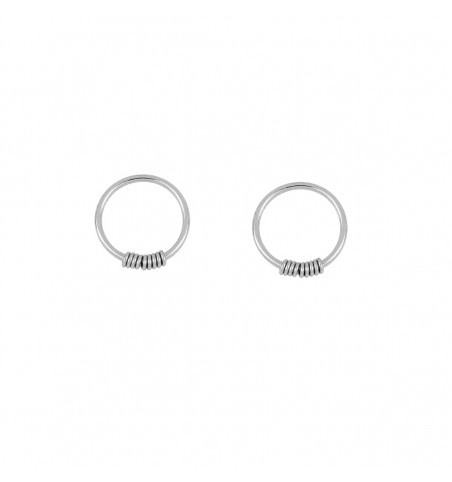 EARRING RUE SILVER | Bymarta.es