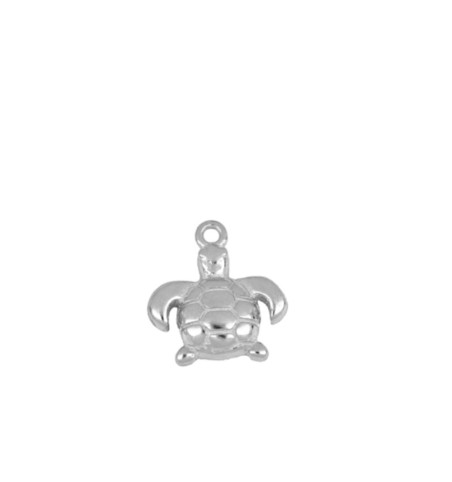 TORTUGA CHARM SILVER | Bymarta.es