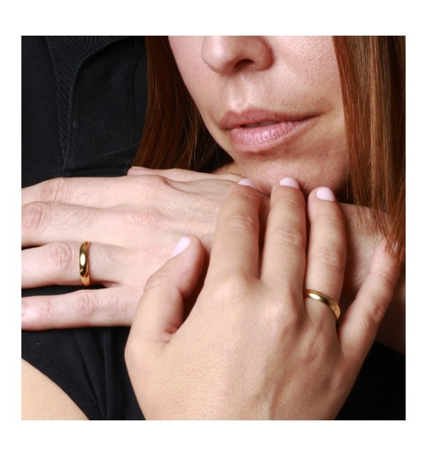 RING ALIANZA GOLD | Bymarta.es