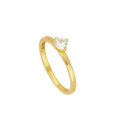 RING SOLITARY GOLD | Bymarta.es