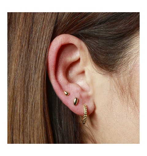 PENDIENTE DUNA PIERCING GOLD | Bymarta.es 2