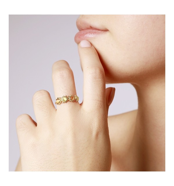 ANILLO ELBA GOLD| Bymarta.es