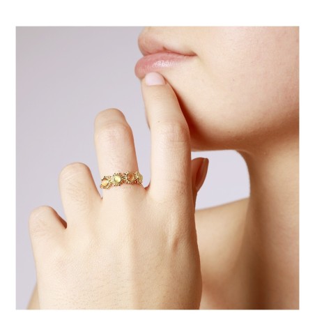 RING ELBA GOLD | Bymarta.es