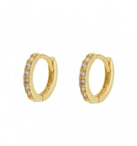 EARRING BLANCA GOLD | Bymarta.es