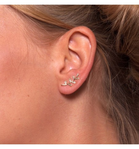 PE138 - Pendientes plata 925 y Plata 925 bañada en oro