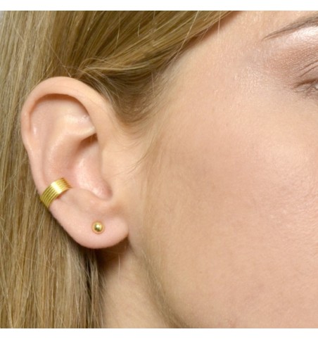 PE337 - Pendientes plata 925 y plata 925 bañada en oro